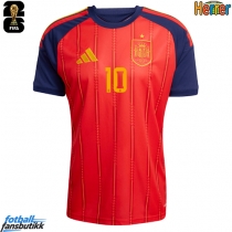 Spania Dani Olmo #10 Hjemmedrakt VM 2026 Kortermet